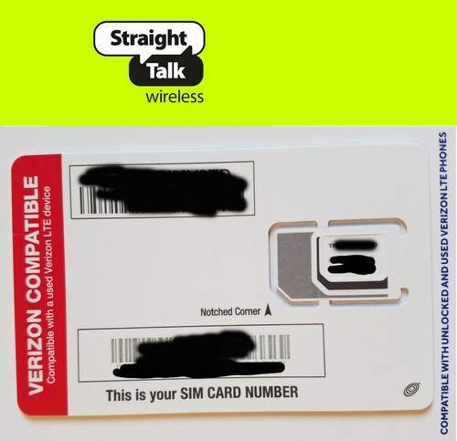 Straight talk sim - sim, card